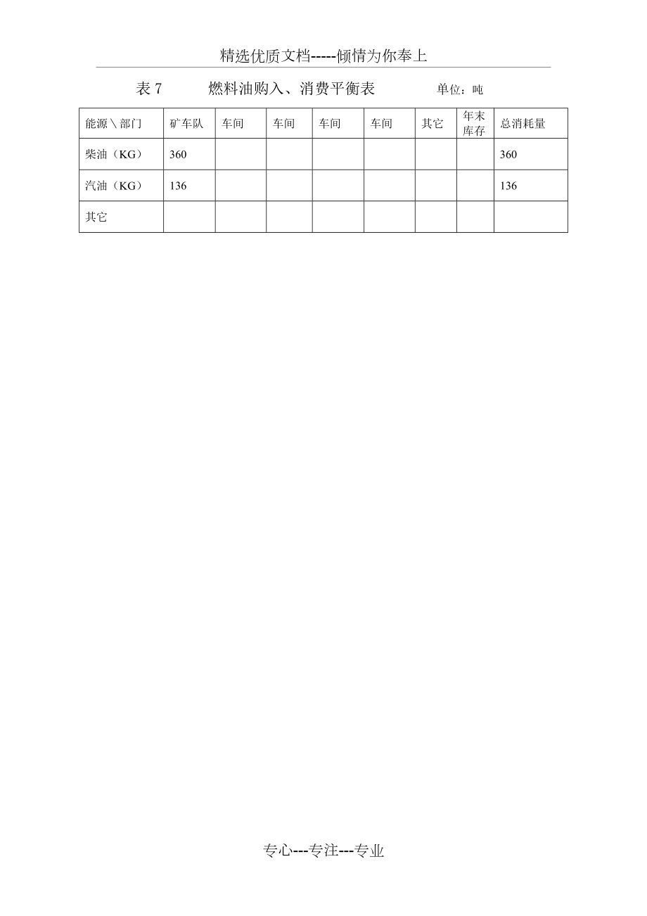 興阜煤礦地面企業能源審計基本普查內容模板_第4頁