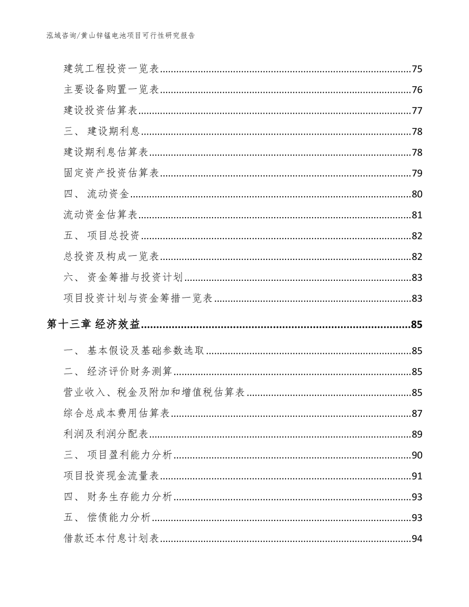 黃山鋅錳電池項(xiàng)目可行性研究報(bào)告(模板范本)_第4頁(yè)