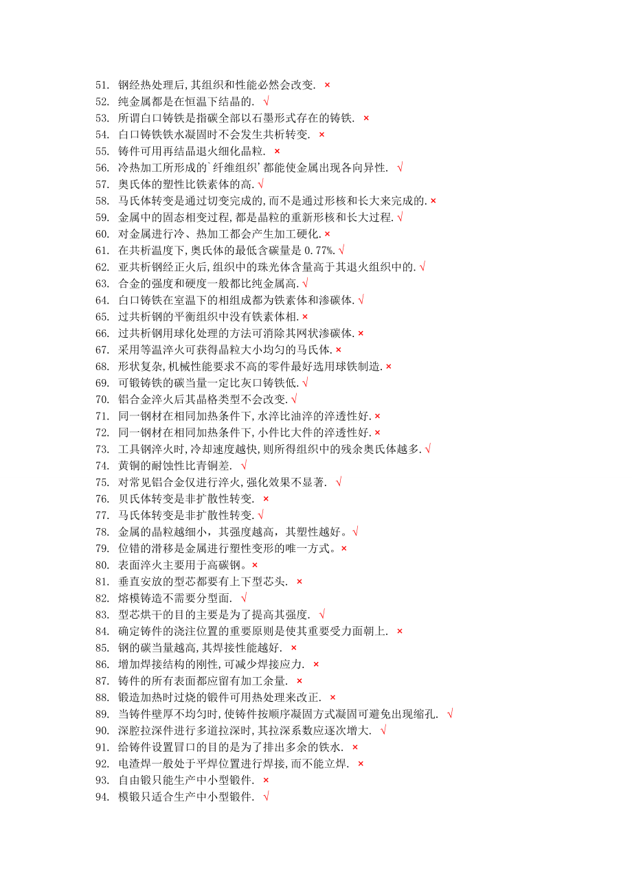 工程材料及成形技術(shù)基礎(chǔ)作業(yè)題庫2_第3頁