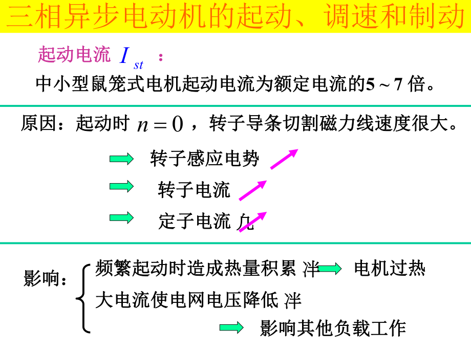 三相异步电动机的起动、调速和制动_第5页