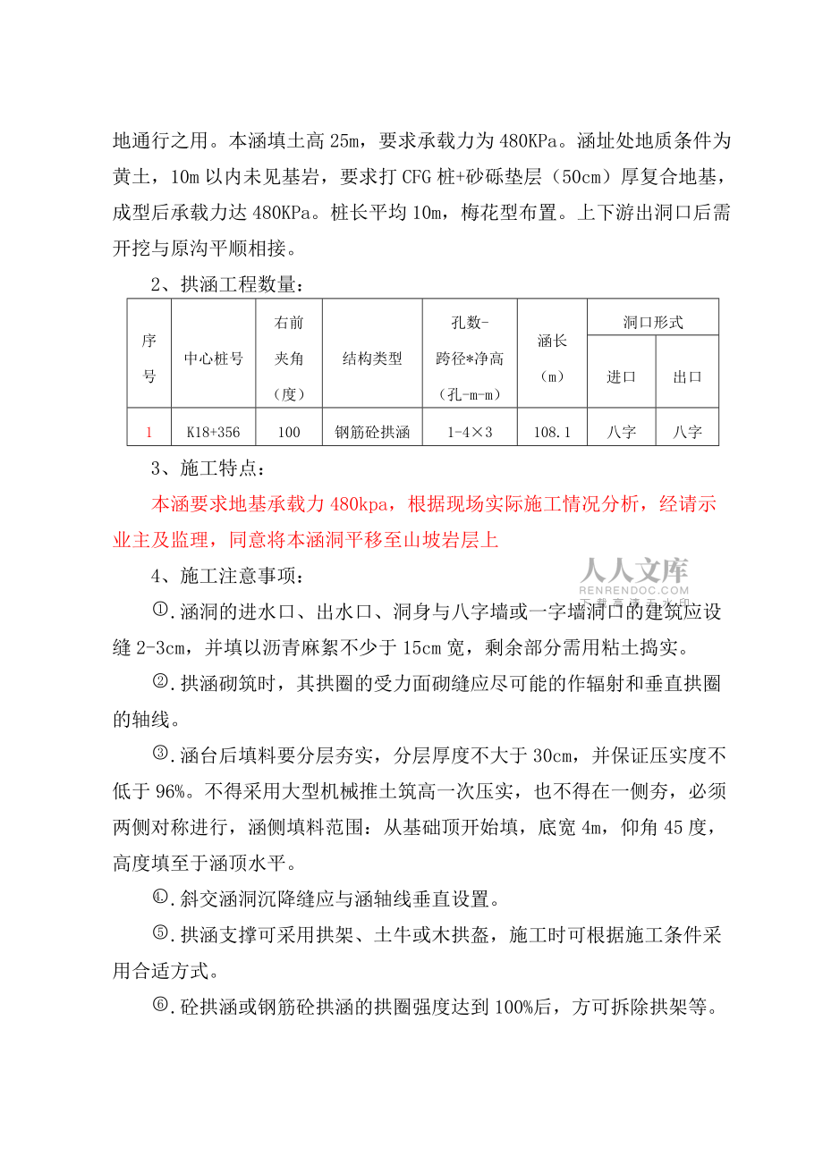 拱涵K18+356开工报告_第2页