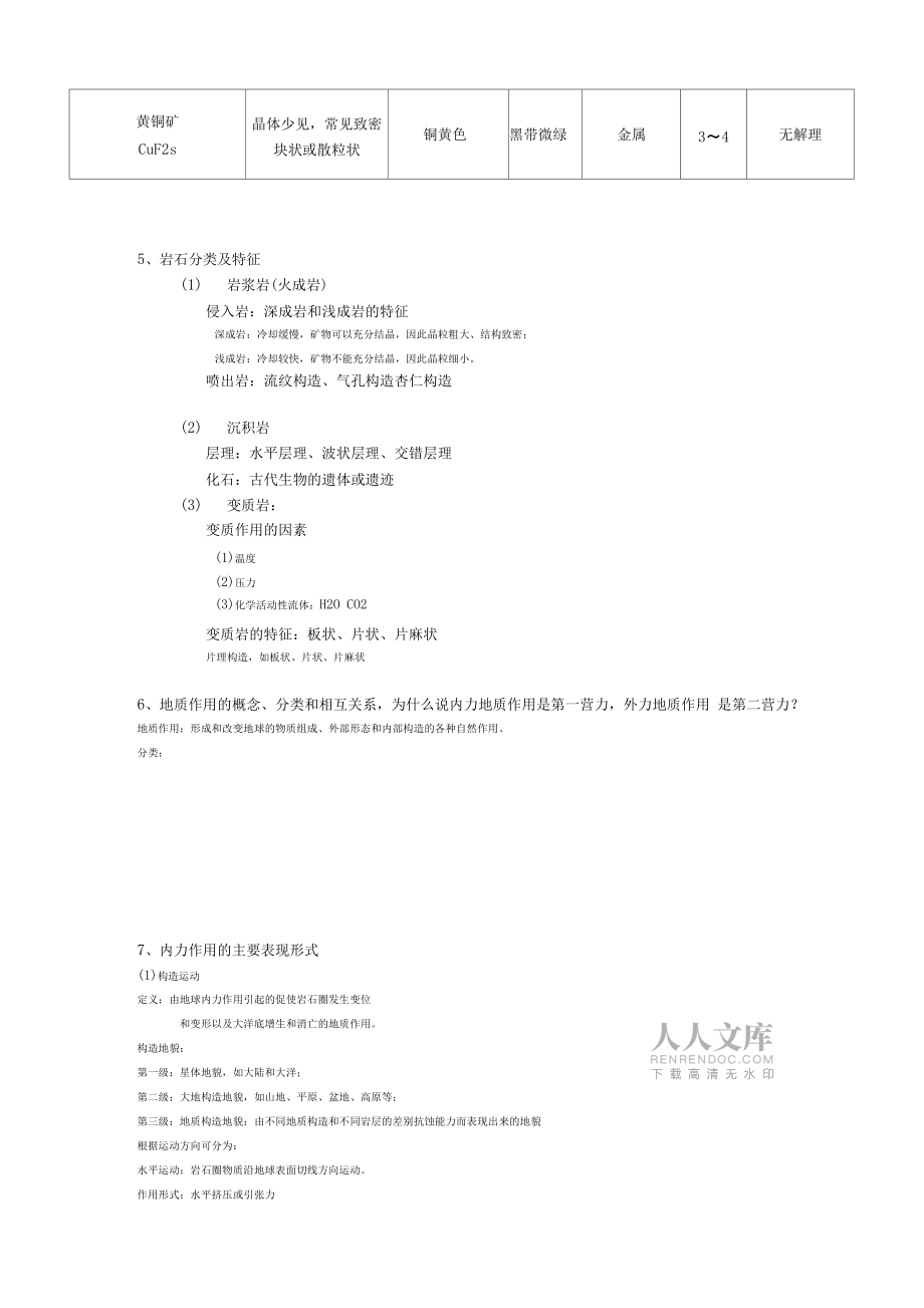 自然地理学期末复习资料大全_第2页