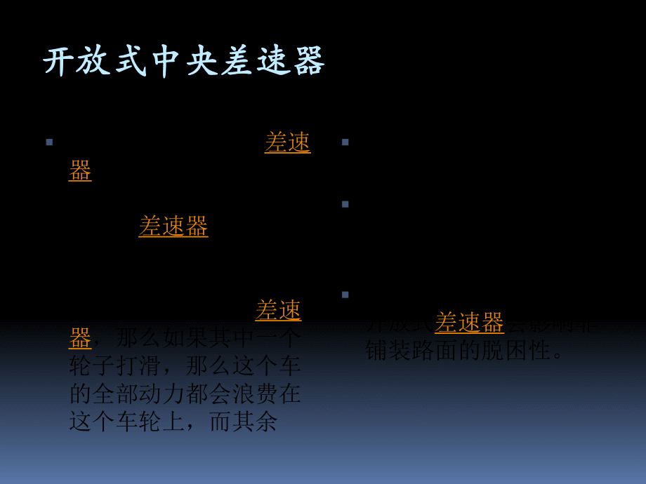 中央差速器的种类及原理介绍_第5页