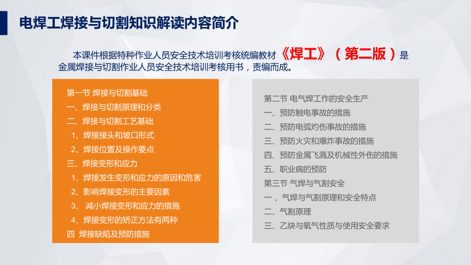彩色电焊工培训焊接与切割知识讲解教育PPT内容讲授_第4页