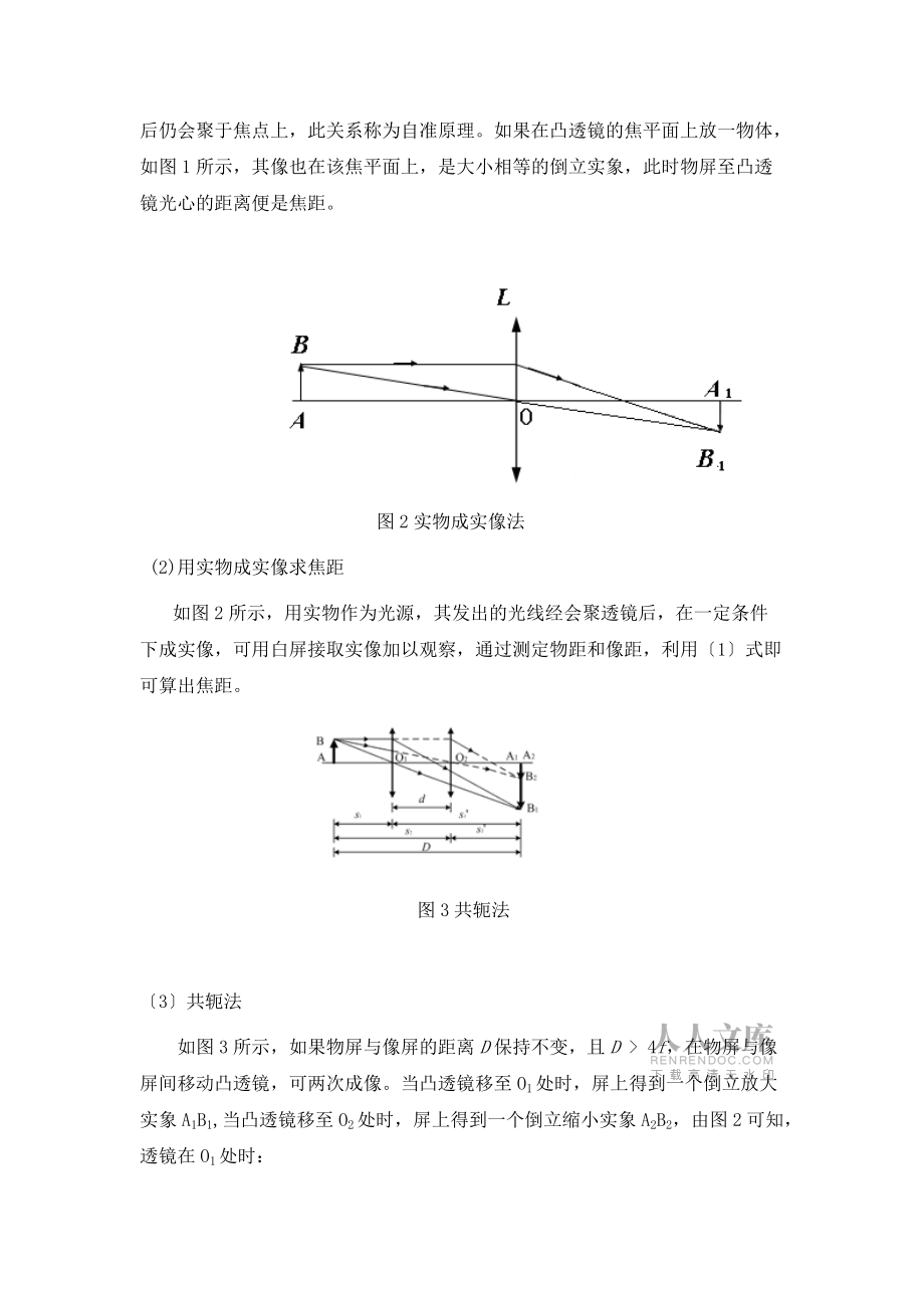薄透鏡焦距的測定_第2頁