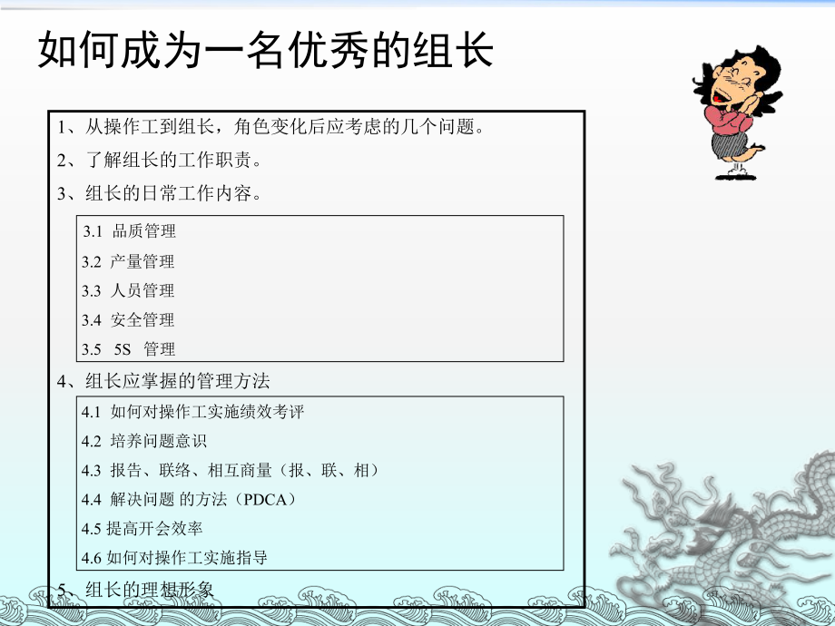 生產(chǎn)線班組長培訓(xùn)基礎(chǔ)課程課件_第2頁
