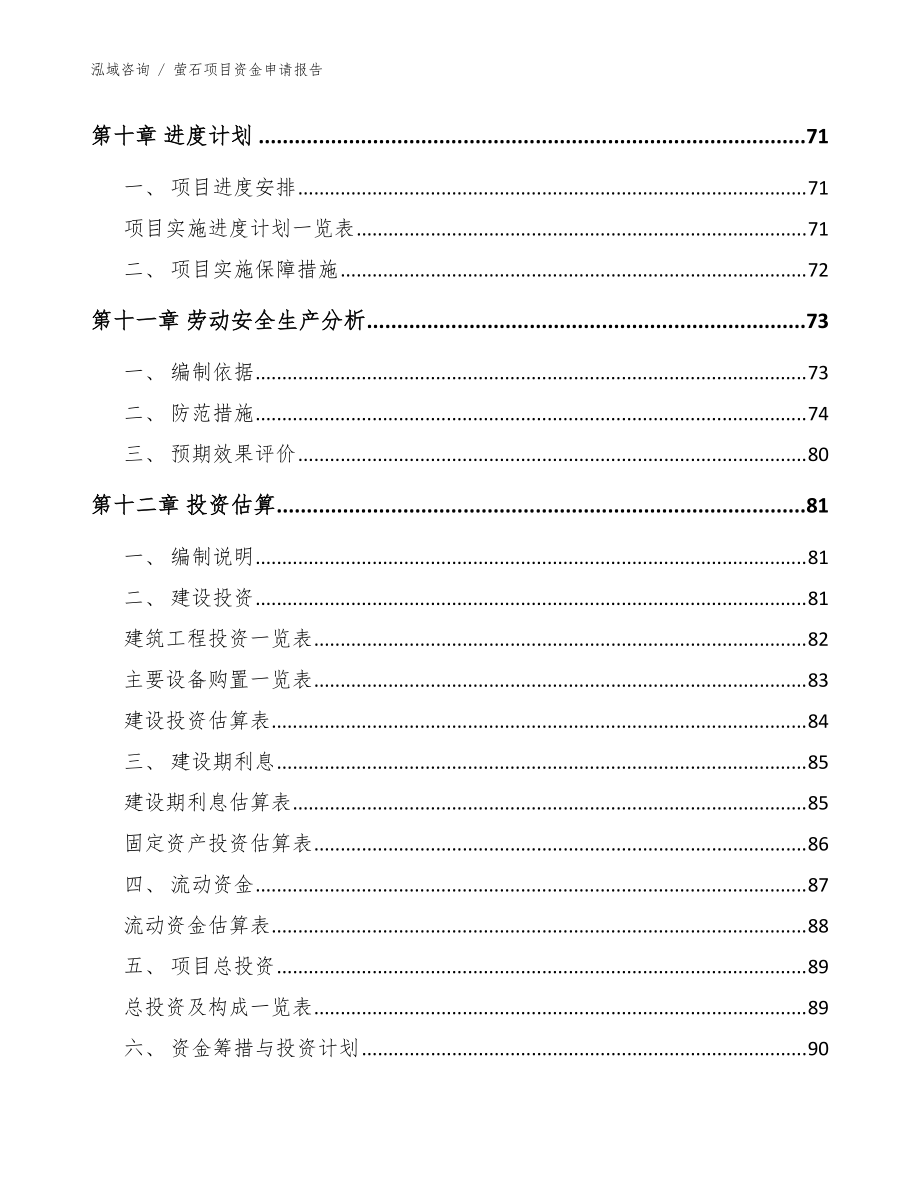 萤石项目资金申请报告范文_第5页