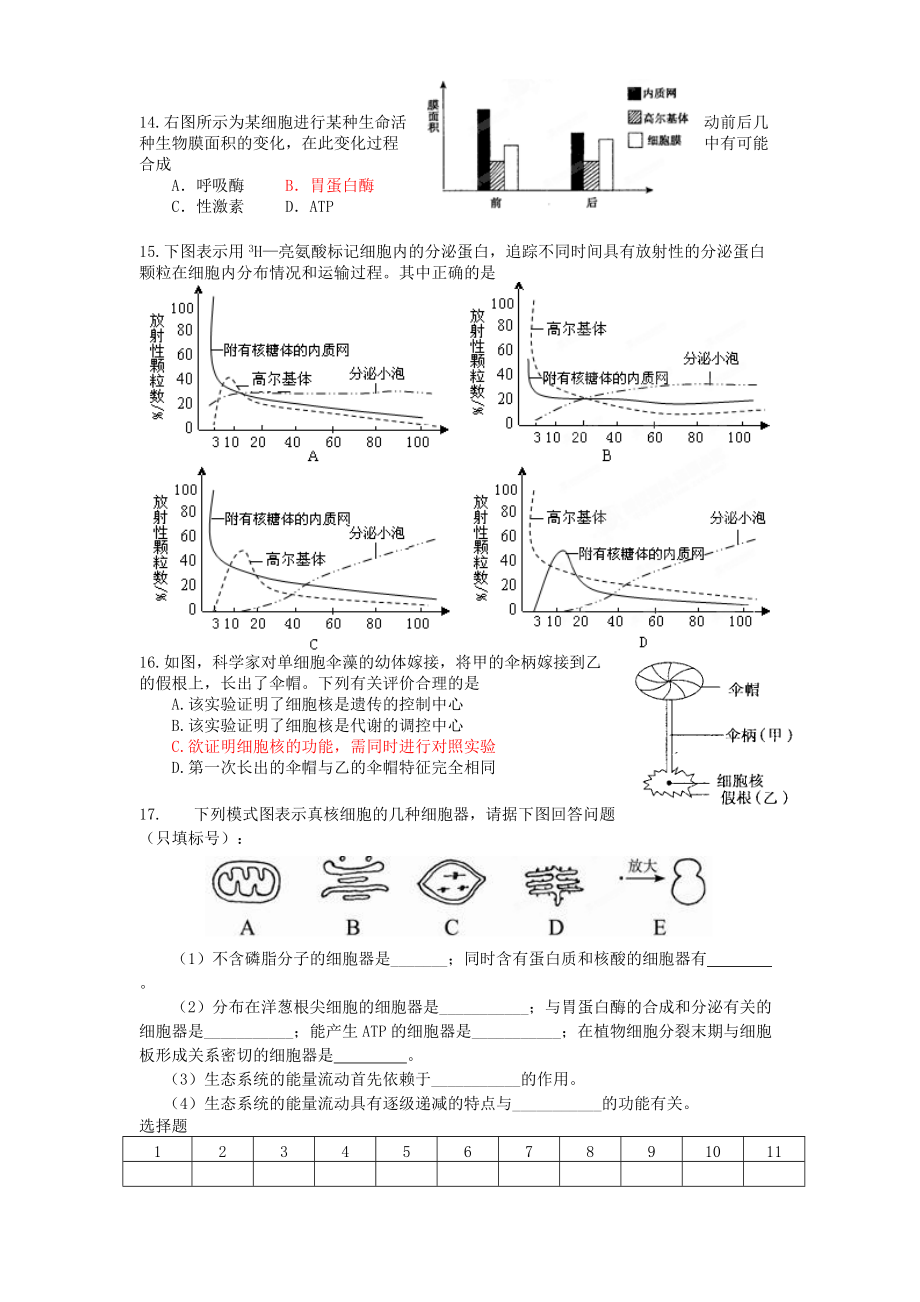 細胞的基本結構(二)_第3頁