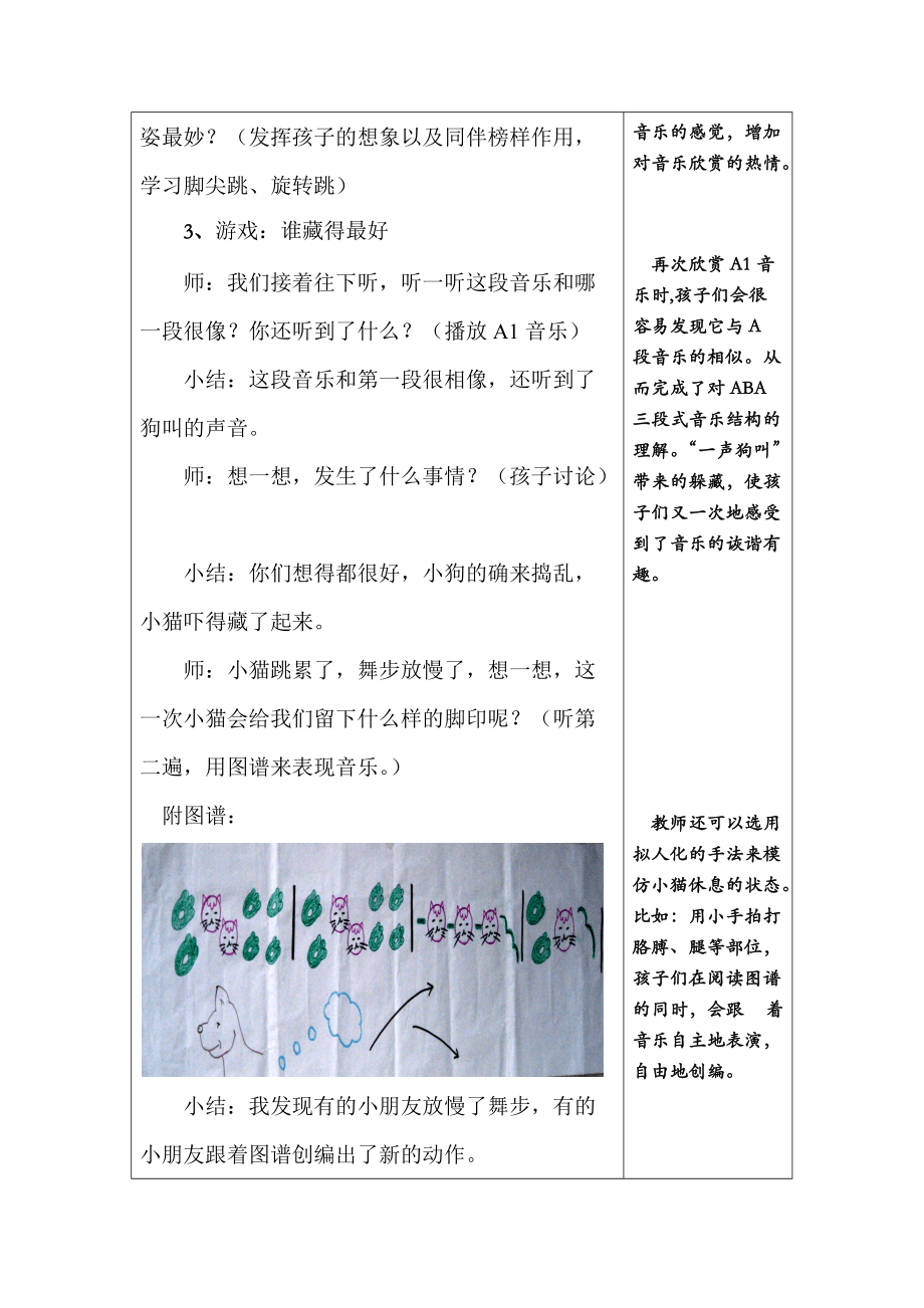 艺术领域活动《跳圆舞曲的猫》(大班音乐欣赏)武文涛阳泉市城区实验幼儿园_第4页