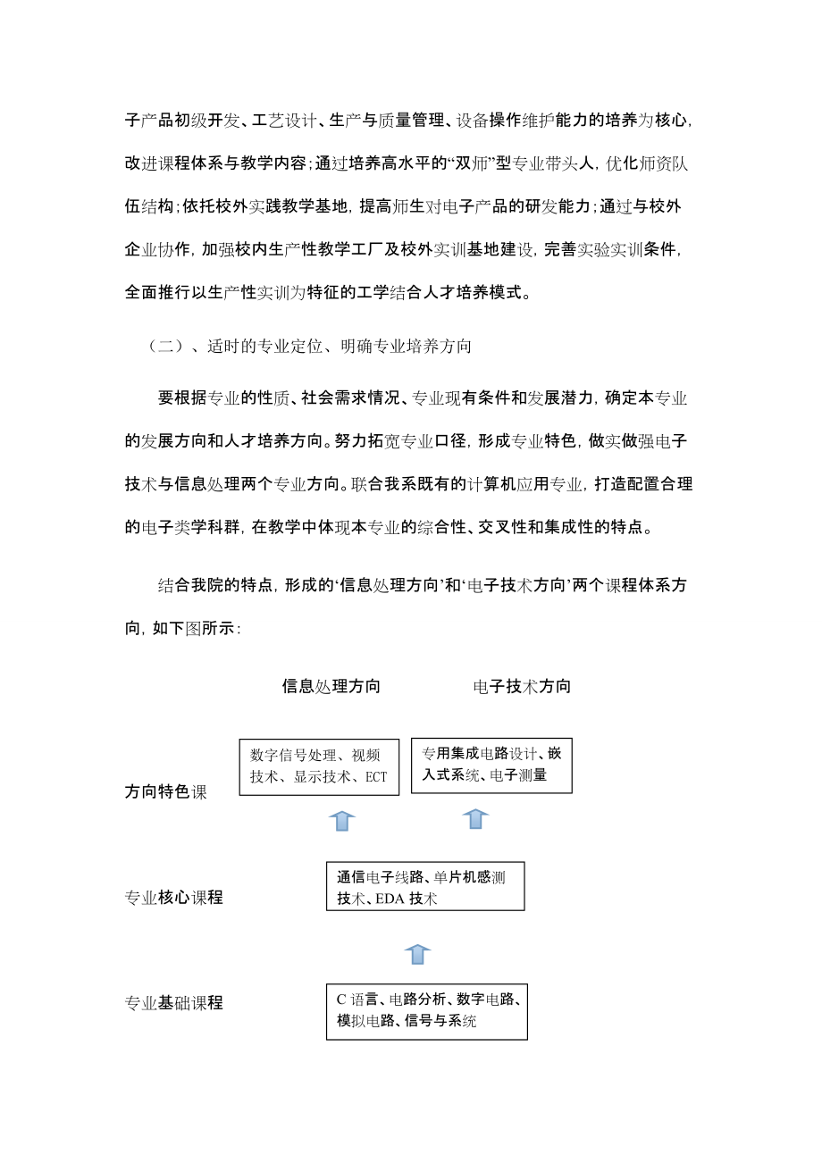 質量工程——電子信息工程專業建設規劃_第3頁
