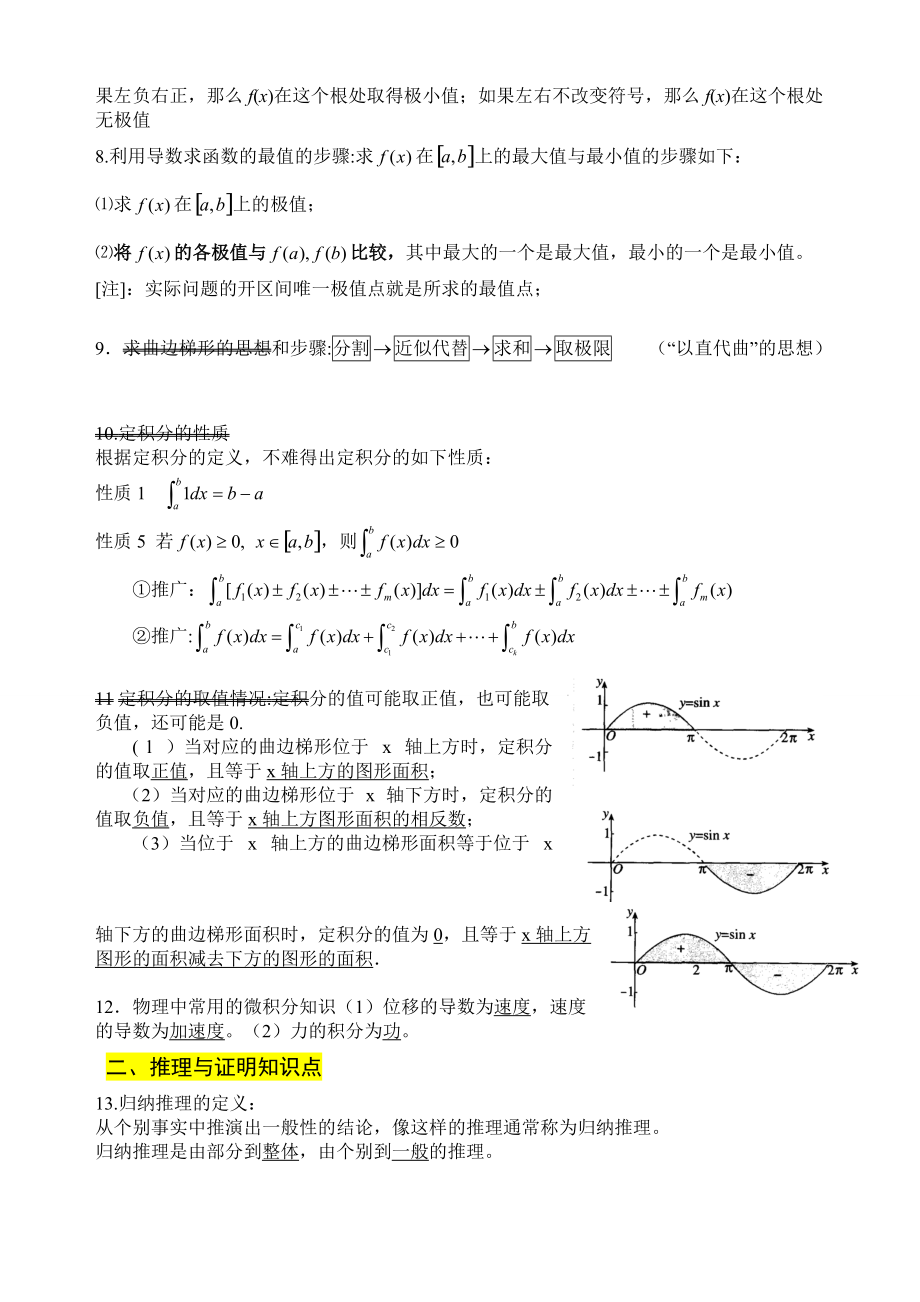 高中数学选修知识点总结精华_第3页