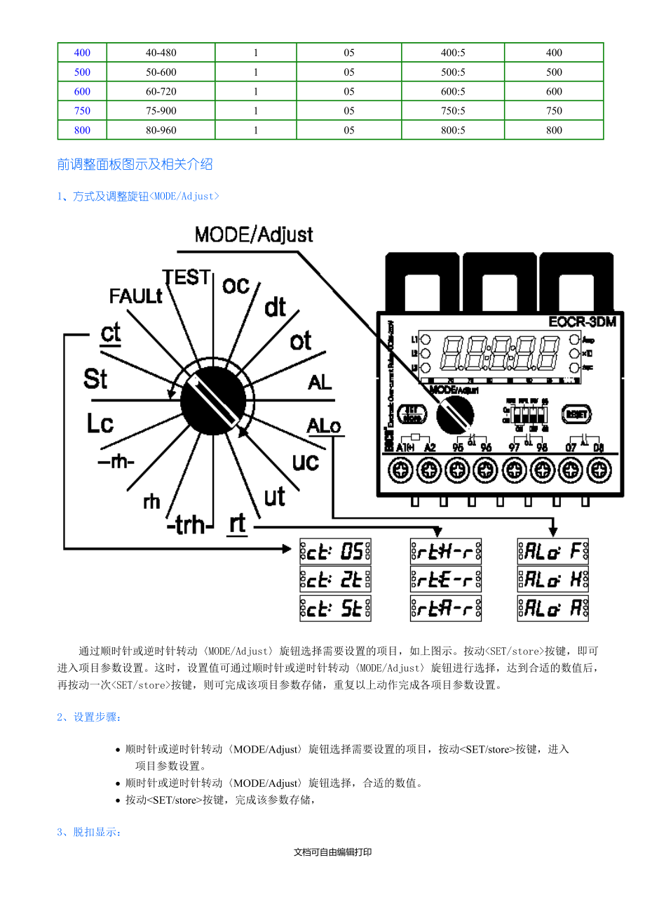 EOCR使用说明书_第4页