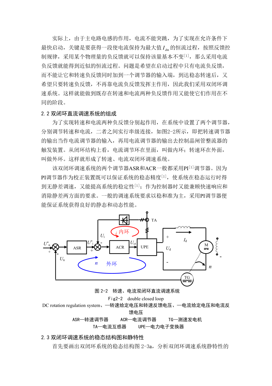 畢業(yè)設(shè)計(jì)在Simulink環(huán)境中對雙閉環(huán)直流調(diào)速系統(tǒng)進(jìn)行仿真設(shè)計(jì)_第4頁
