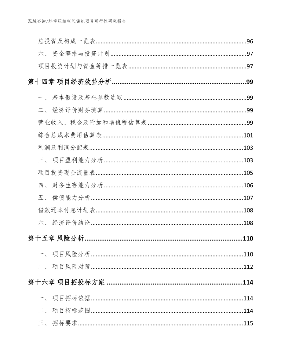 蚌埠壓縮空氣儲(chǔ)能項(xiàng)目可行性研究報(bào)告(模板范本)_第5頁(yè)