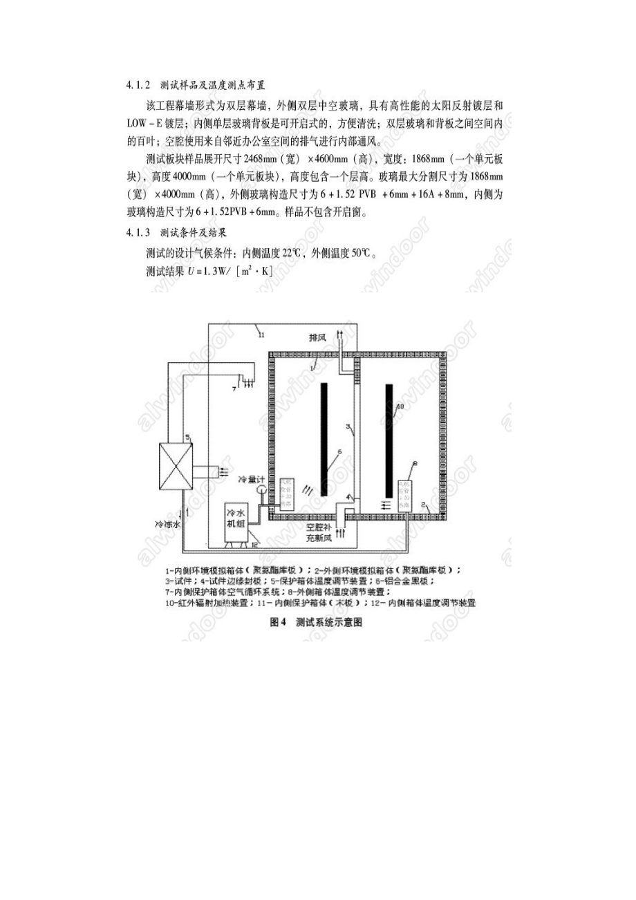 建筑幕墙由面板与支承结构体系(支承装置与支承结构)组_第4页