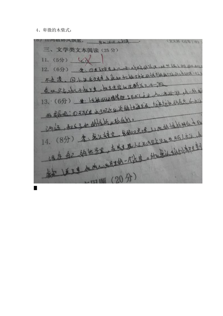 中高考閱卷老師最討厭的幾種字體_第4頁