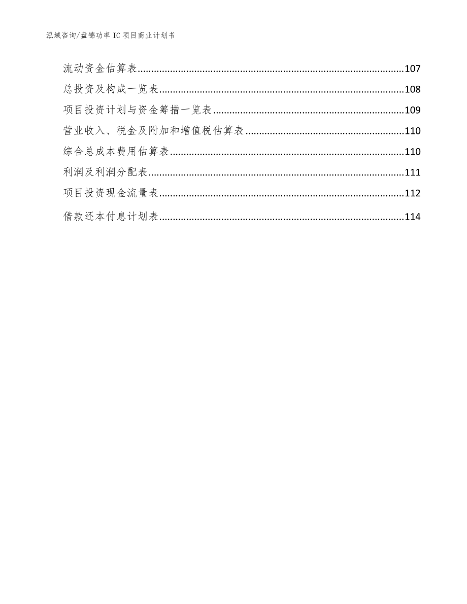 盤錦功率IC項目商業(yè)計劃書_范文模板_第5頁