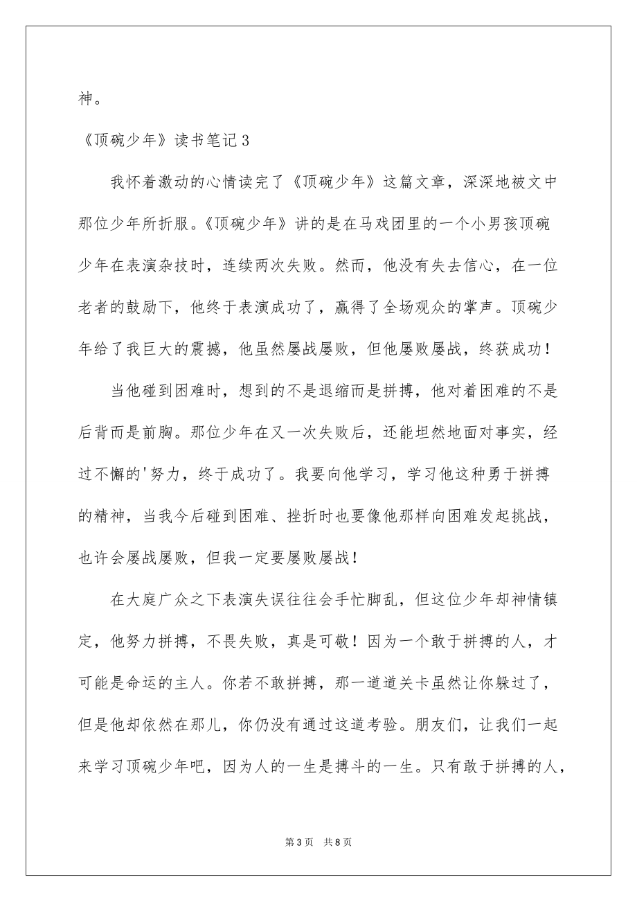 2022《顶碗少年》读书笔记_第3页