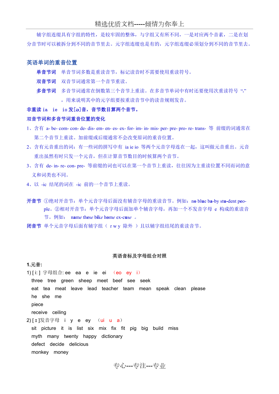 英语音标发音规则情况总结_第4页
