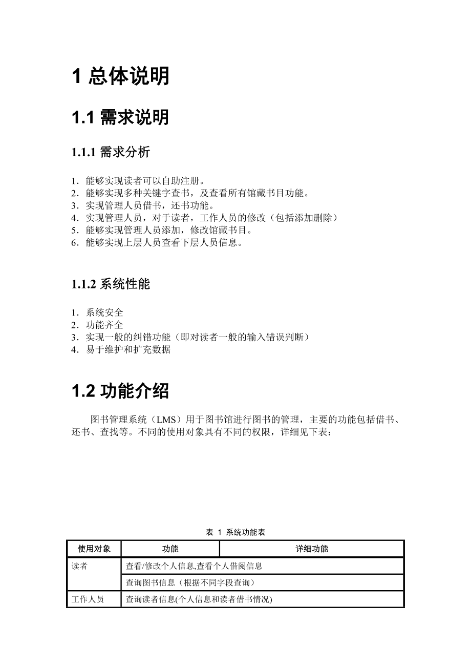 圖書管理系統(tǒng)實(shí)驗(yàn)報(bào)告_第3頁