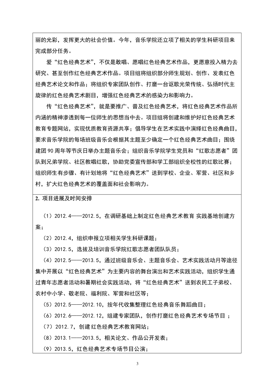 校園文化建設(shè)項目申報書_第3頁