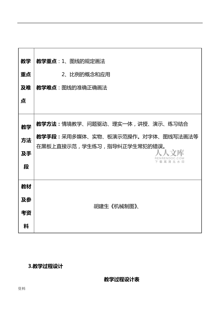 机械制图教学设计5个_第2页