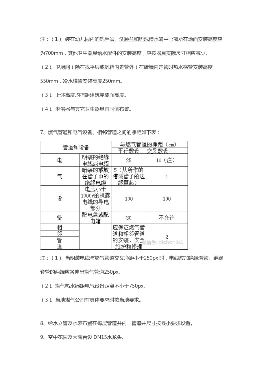 恒大集团给排水专业平面细化标准_第4页