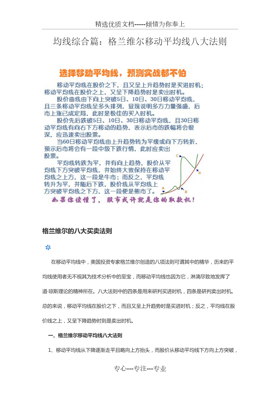 格兰维尔移动平均线八大法则_第1页