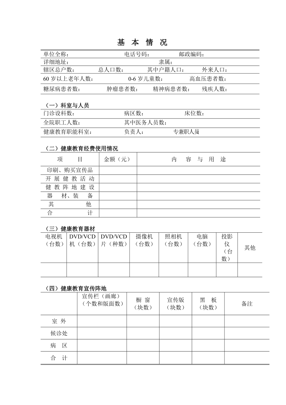 蘇州市社區(qū)健康教育臺帳_第5頁