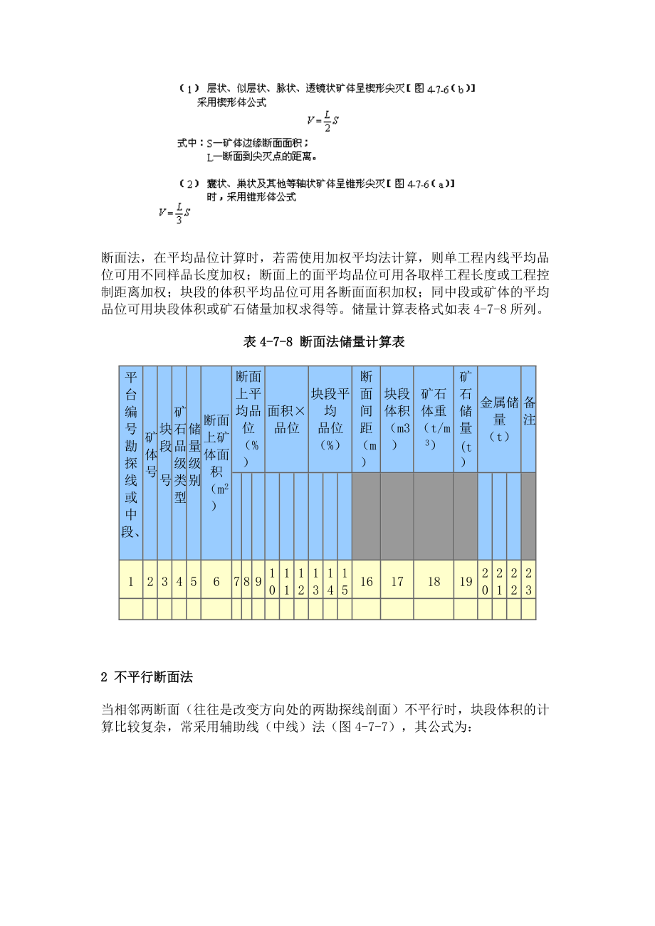 断面法计算土石方量_第3页