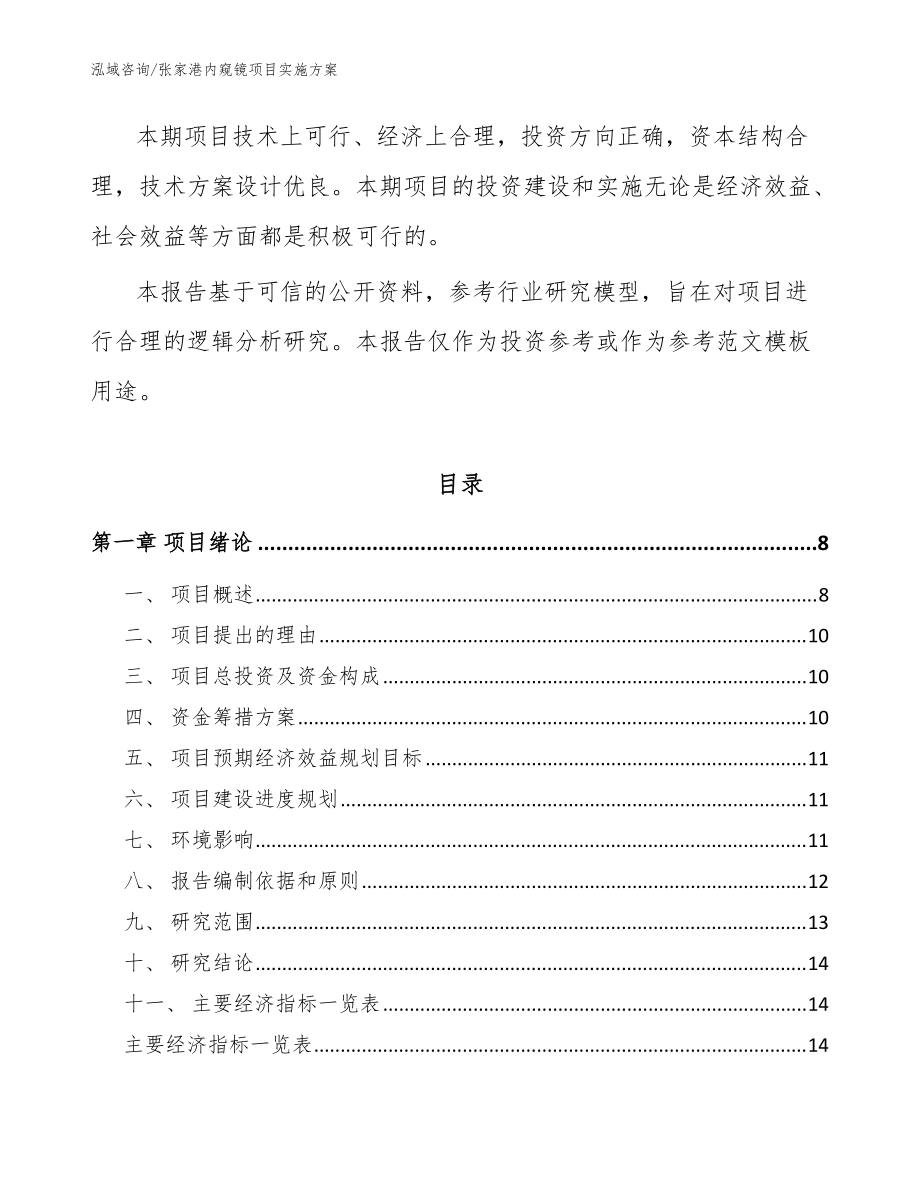 张家港内窥镜项目实施方案(范文模板)_第3页