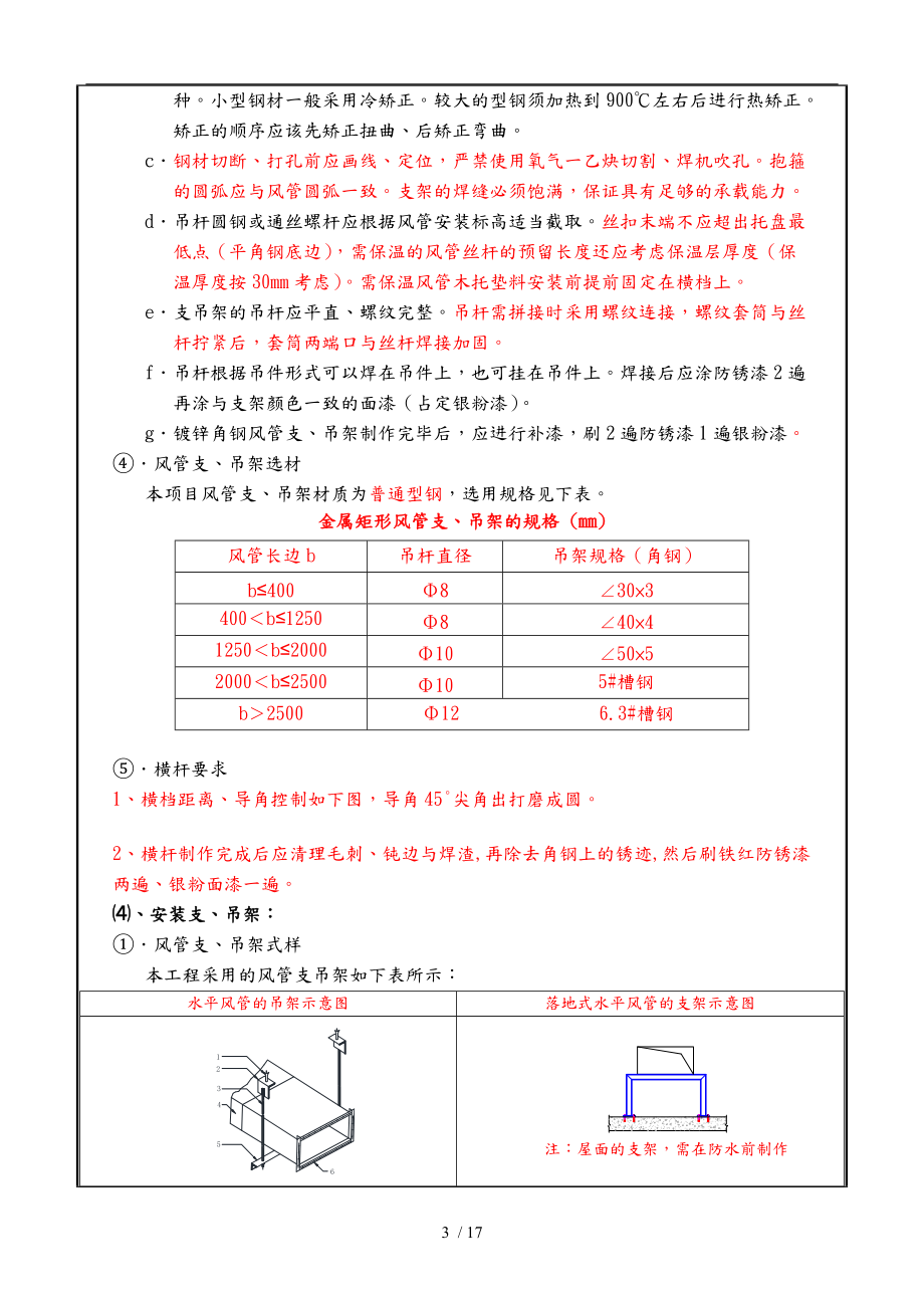 风管安装技术交底大全_第3页