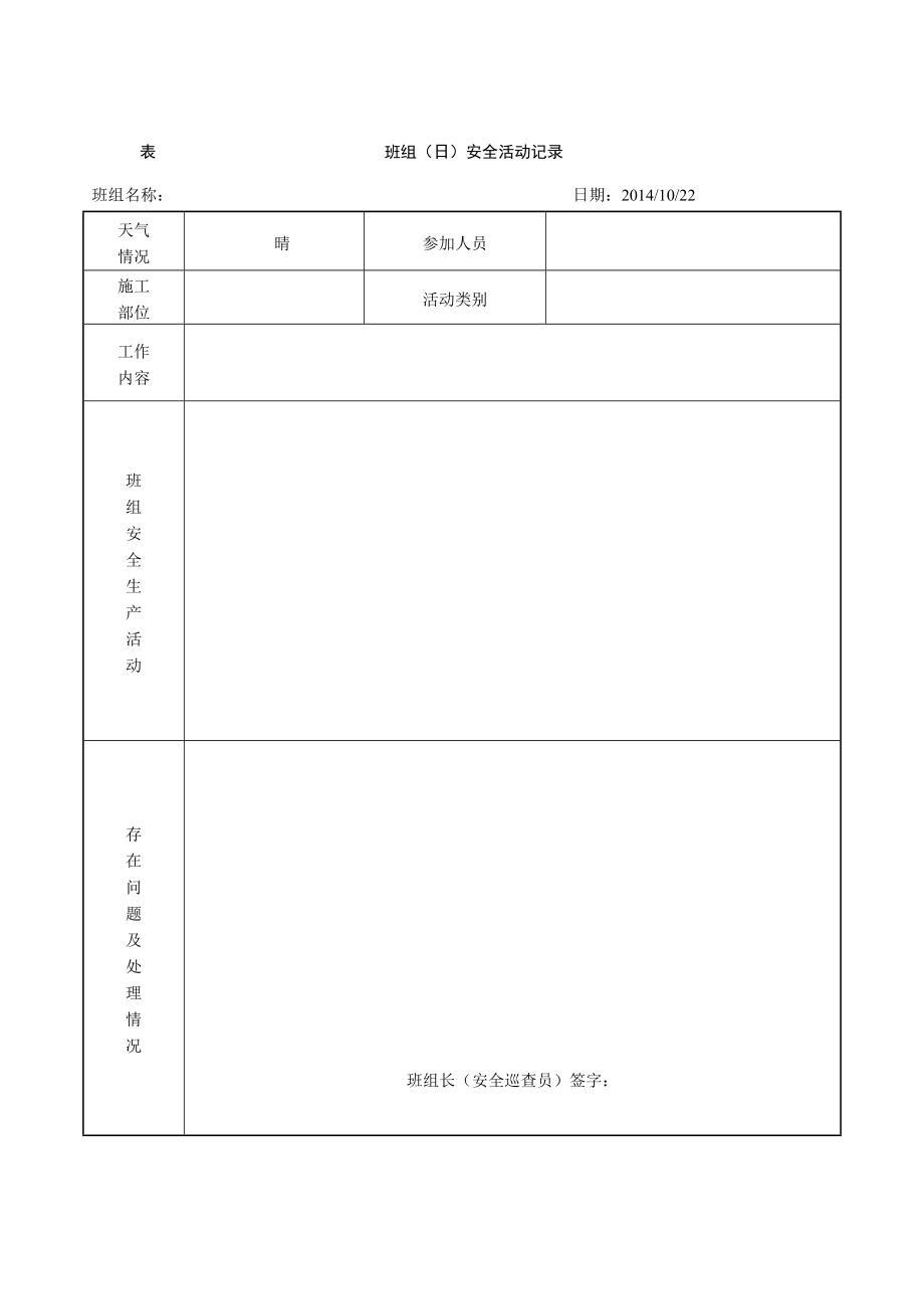 班组日安全活动记录含内容_第3页