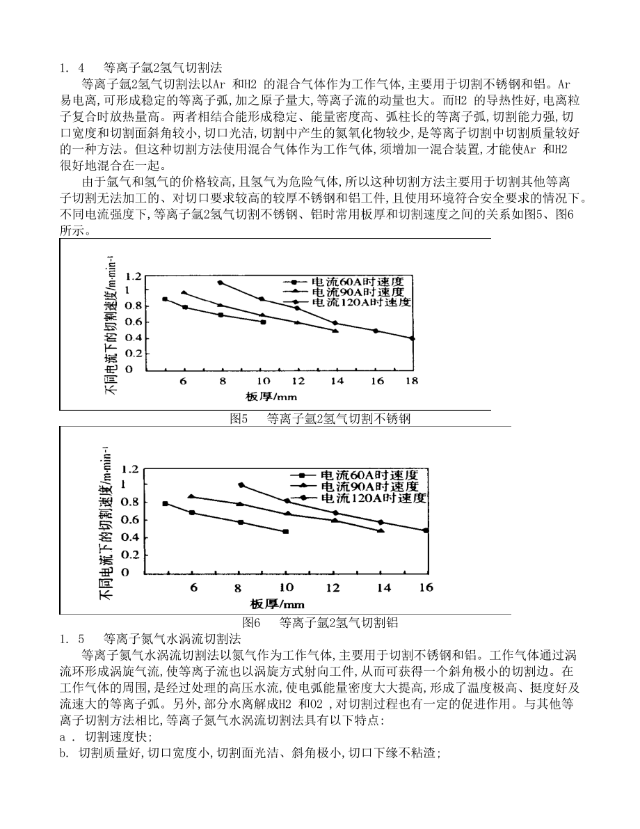 常用等离子切割方法及其工艺特性_第3页