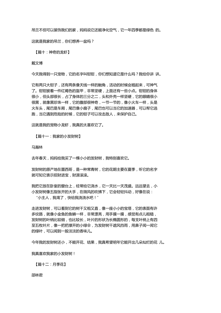 我們眼中的繽紛世界作文三年級_第5頁
