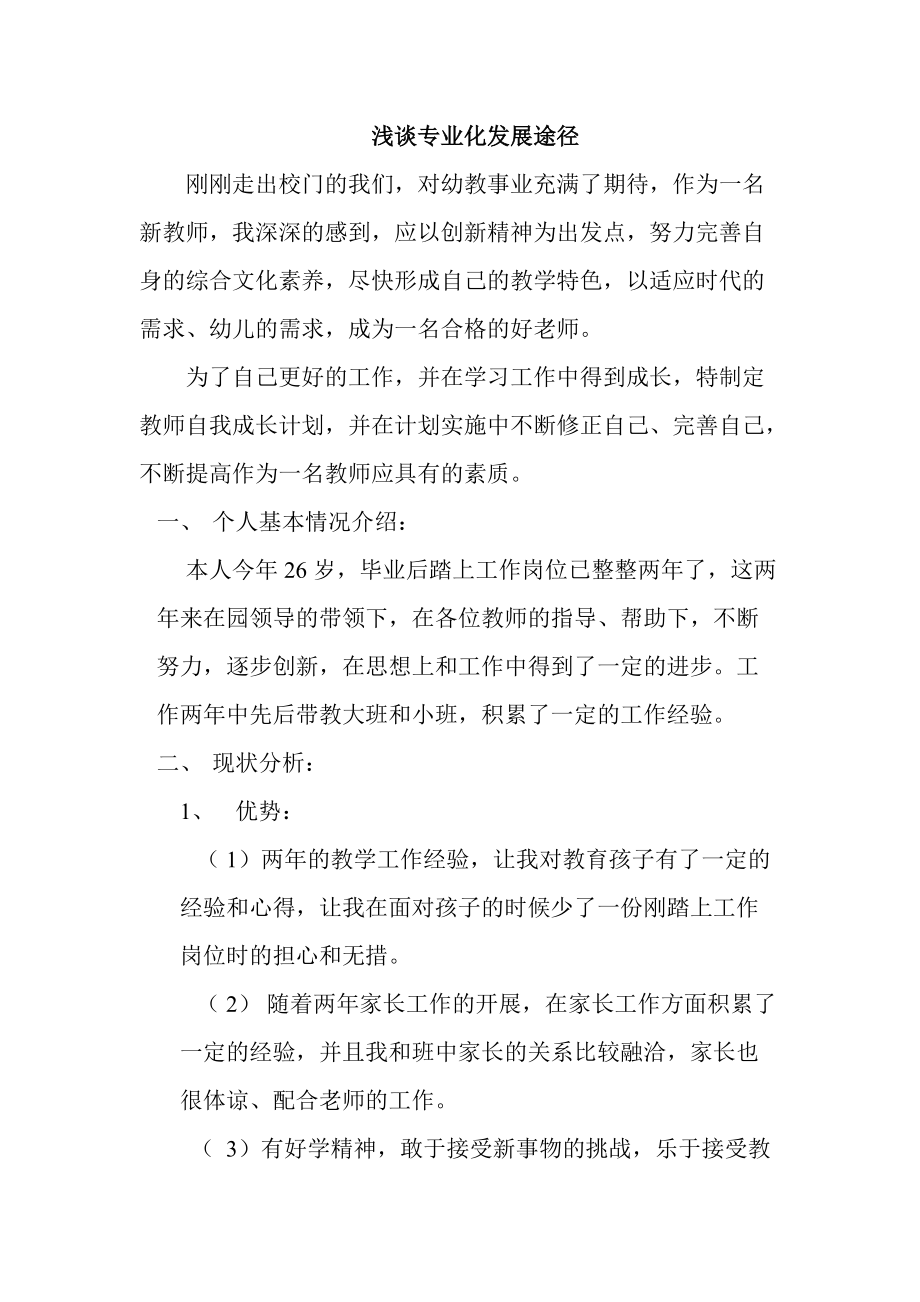 专业化发展途径_第1页