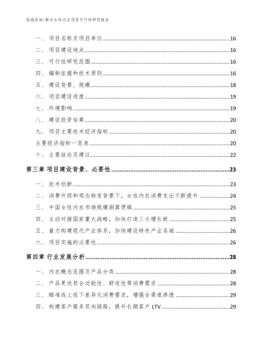 衡水女性內(nèi)衣項(xiàng)目可行性研究報(bào)告(參考模板)_第3頁(yè)