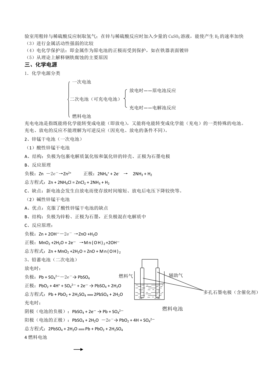 鲁科版化学反应原理 知识点总结_第5页