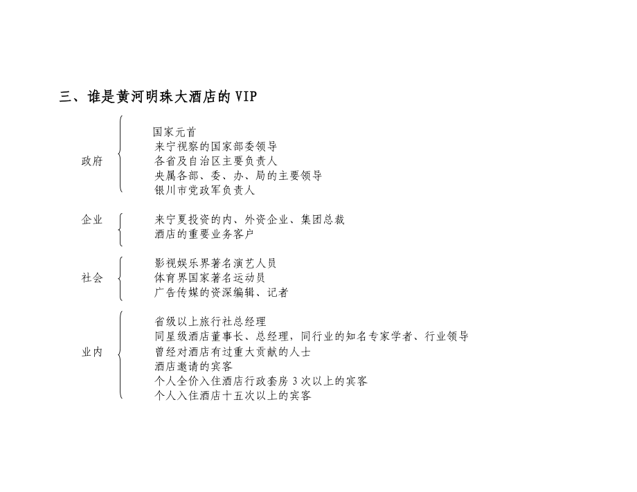 黄河明珠大酒店vip接待手册1_第5页