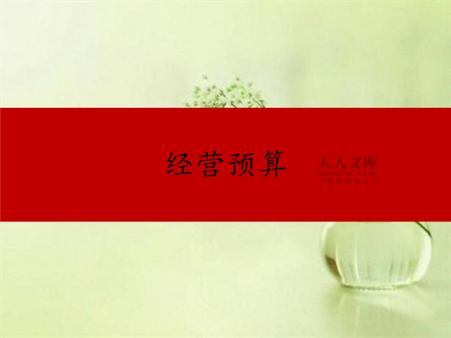 酒店經(jīng)營(yíng)預(yù)算和成本分析_第2頁