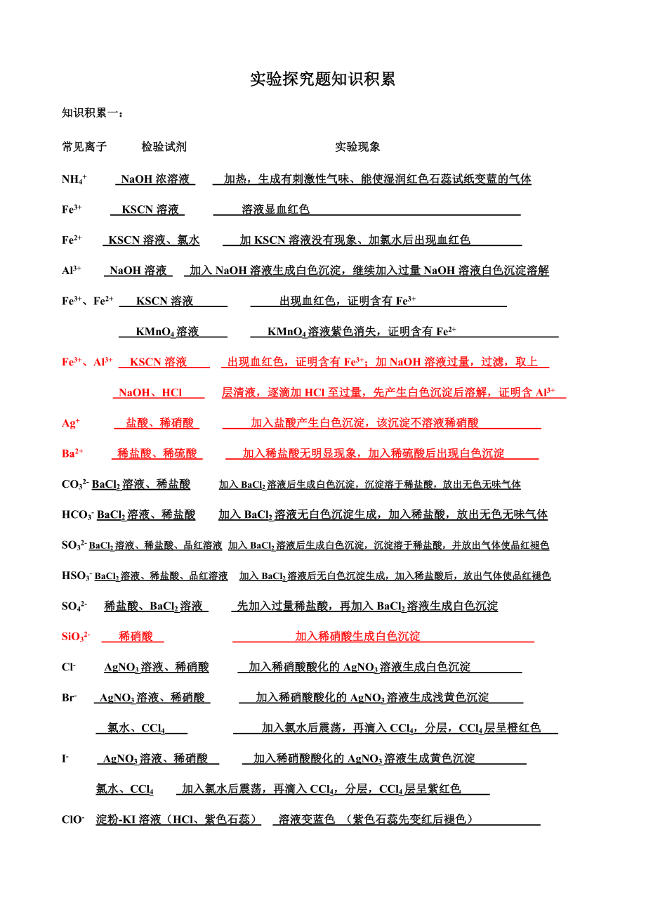 高中化學(xué)工業(yè)流程_第1頁(yè)