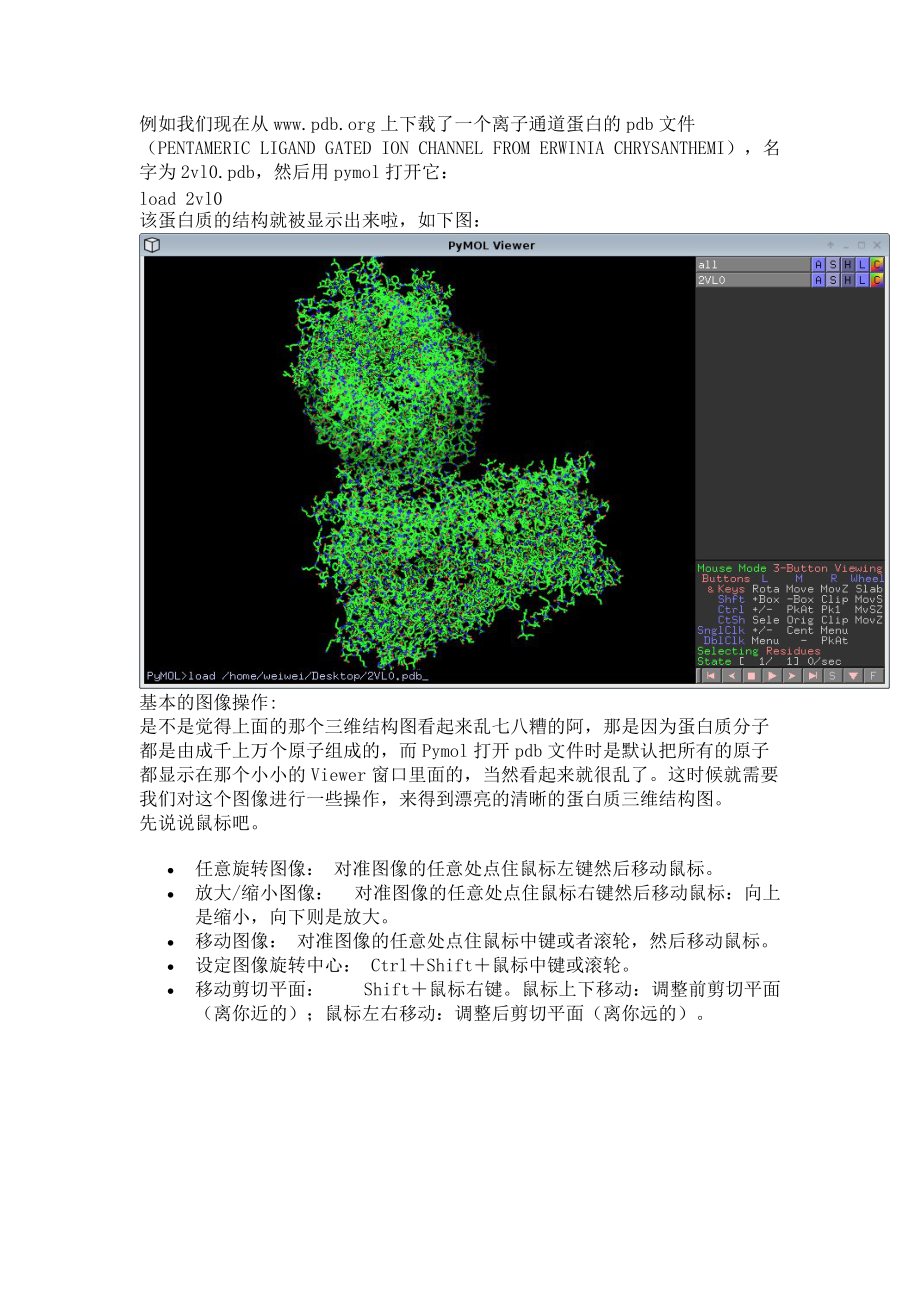 pymol使用教程_第4頁