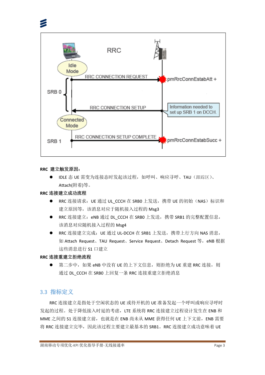 LTE专项优化-KPI优化指导手册_无线接通率_第4页