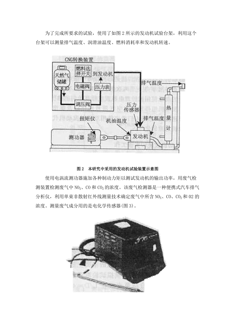 壓縮天然氣和柴油雙燃料發(fā)動(dòng)機(jī)的性能和廢氣排放特性_第3頁(yè)