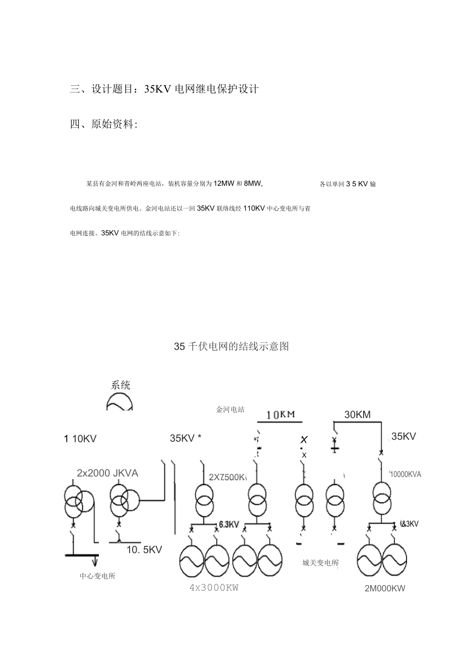 畢業(yè)設(shè)計:35kV電網(wǎng)繼電保護(hù)設(shè)計(終稿)-精品_第4頁