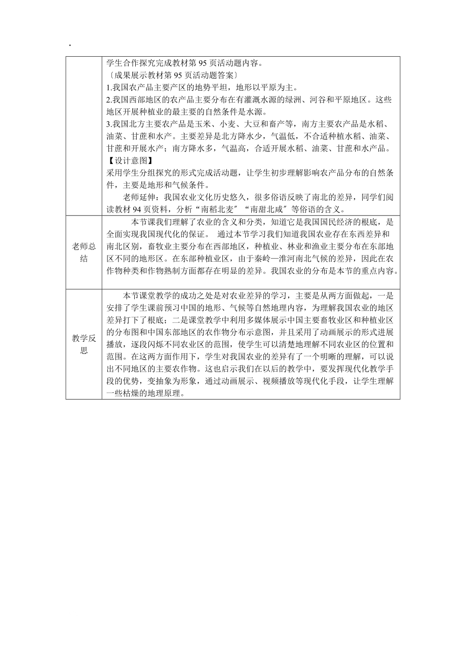 第1课时 农业及其重要性 我国农业的地区分布_第4页