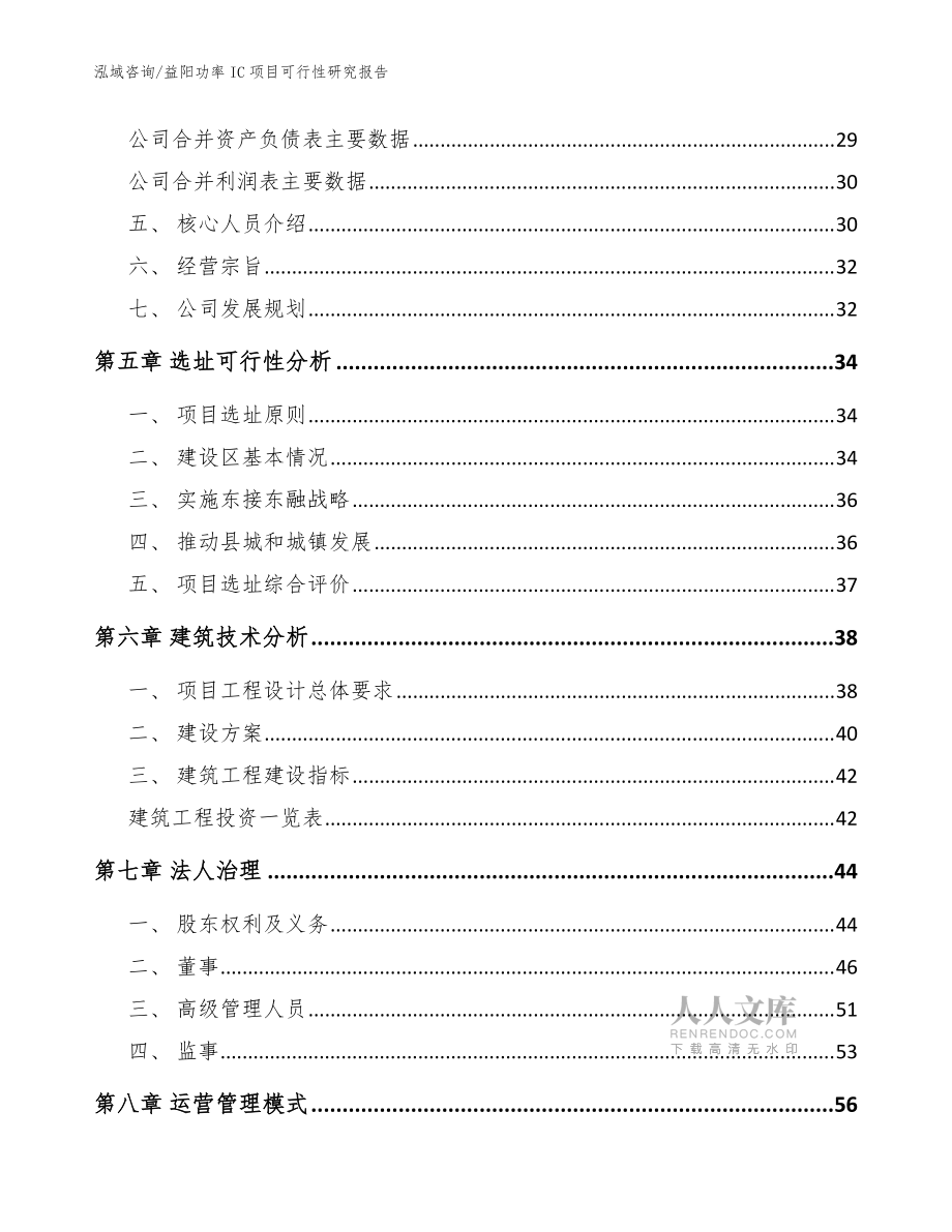 益阳功率IC项目可行性研究报告_范文_第2页