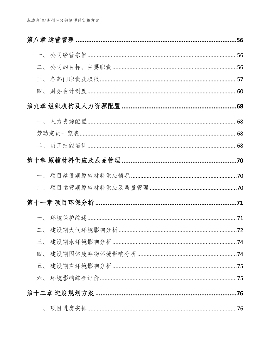湖州PCB銅箔項(xiàng)目實(shí)施方案(參考模板)_第4頁