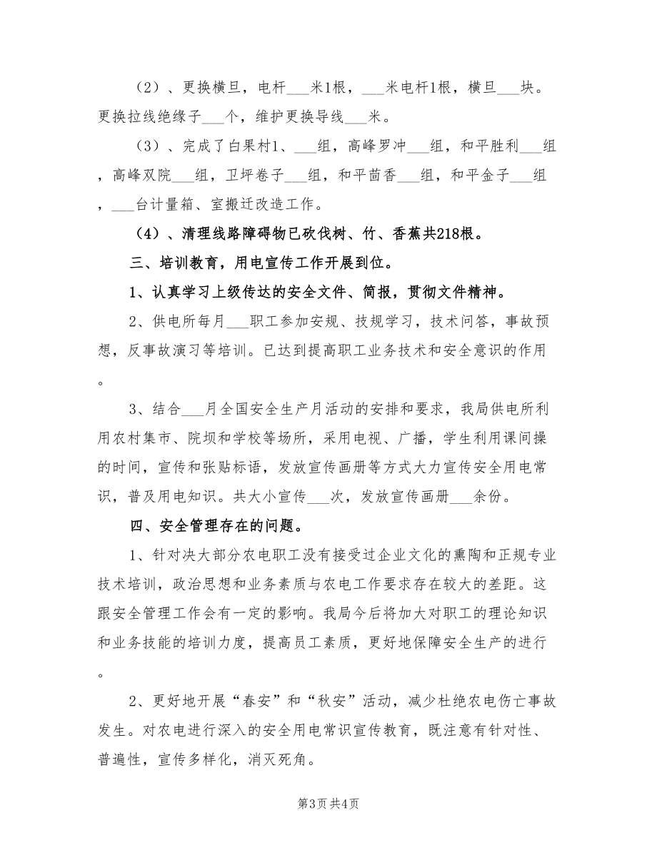2022年上半年农电安全工作总结.doc_第3页