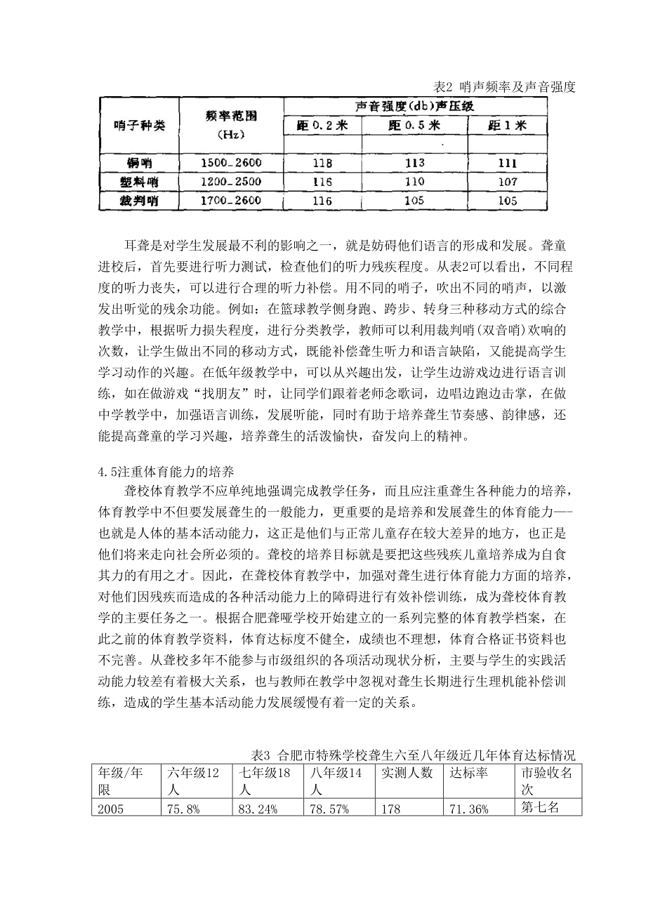 特殊學(xué)校聾生體育興趣的培養(yǎng)與補(bǔ)償訓(xùn)練_第4頁